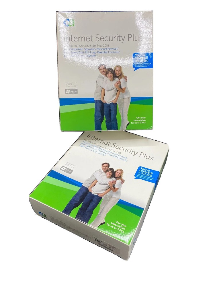 CA internet security plus 2008 Lot Of 2
