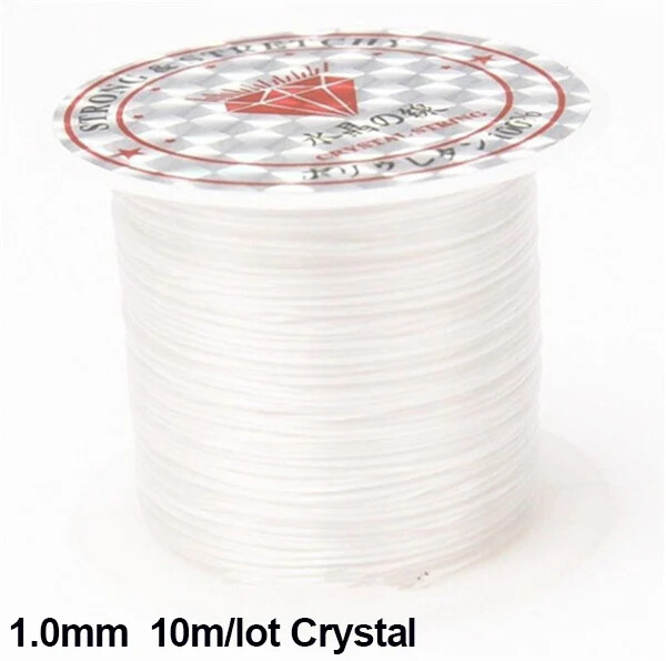 Strong Elastic Crystal Beading Thread Cord Jewelry Making Stretchable Thickness