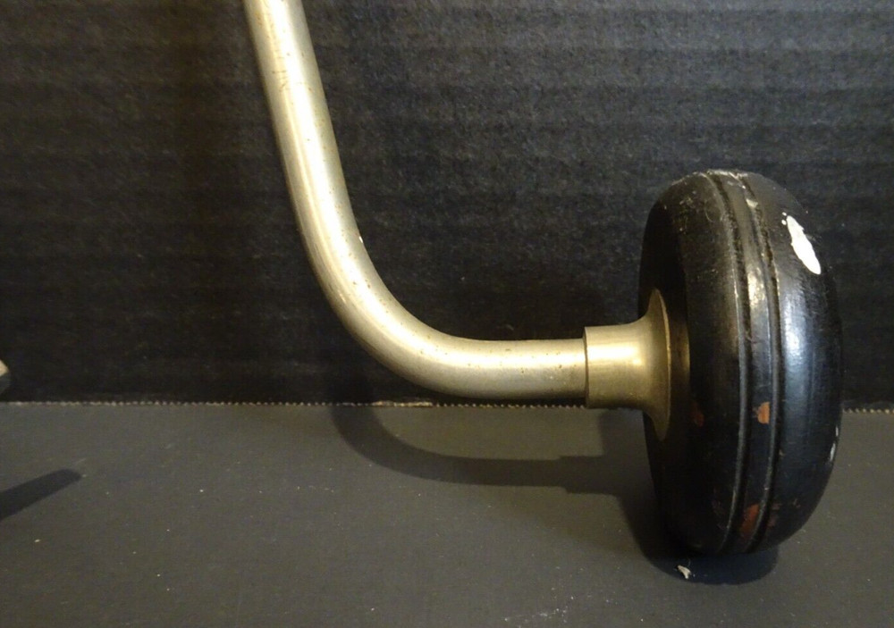 Vintage Hand Held Crank Drill with Conical Bit