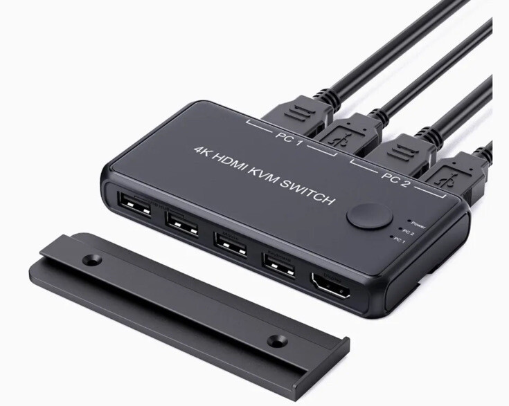4K HDMI KVM Switch,