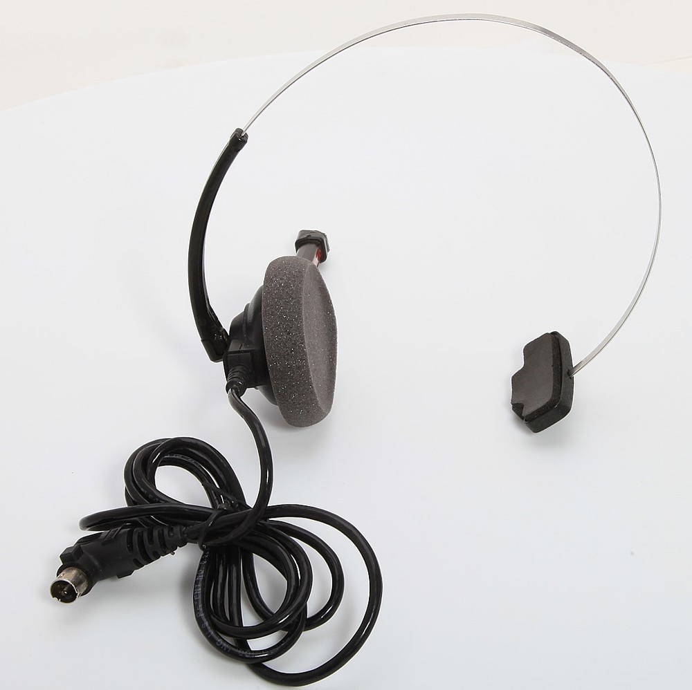 HME HS12 Headset & Microphone For COM6000 Wireless Drive Thru Intercom Beltpacks