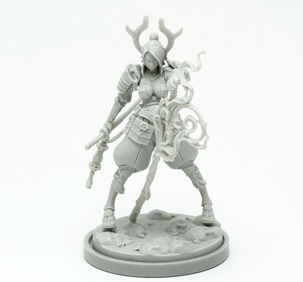 Resin Kit 421 Kingdom Death Samurai 30mm Base Size