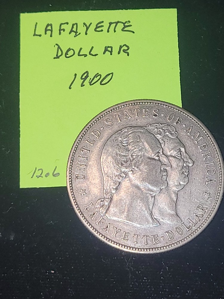 1900 LAFAYETTE SILVER DOLLAR US COMMEMORATIVE
