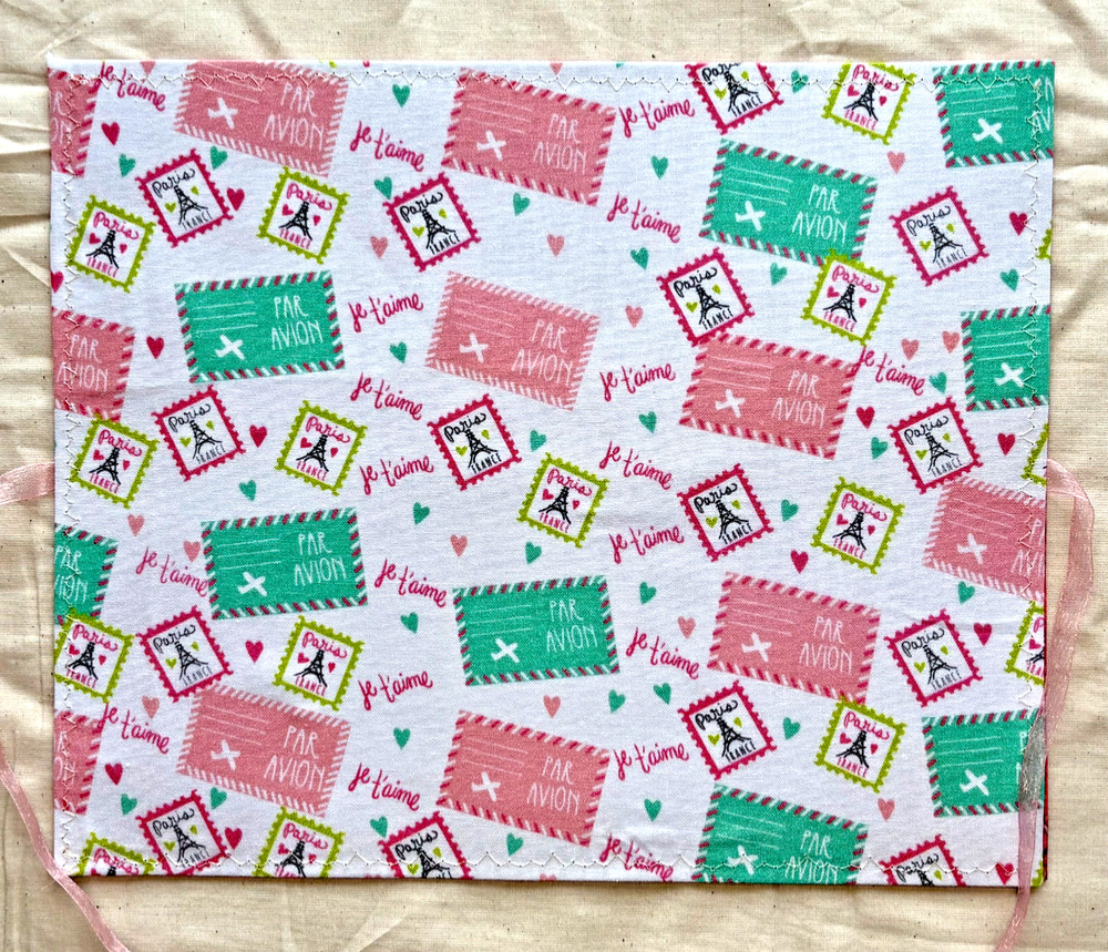Build your own Journal - Fabric Journal Cover include 10 pc. Random Pages