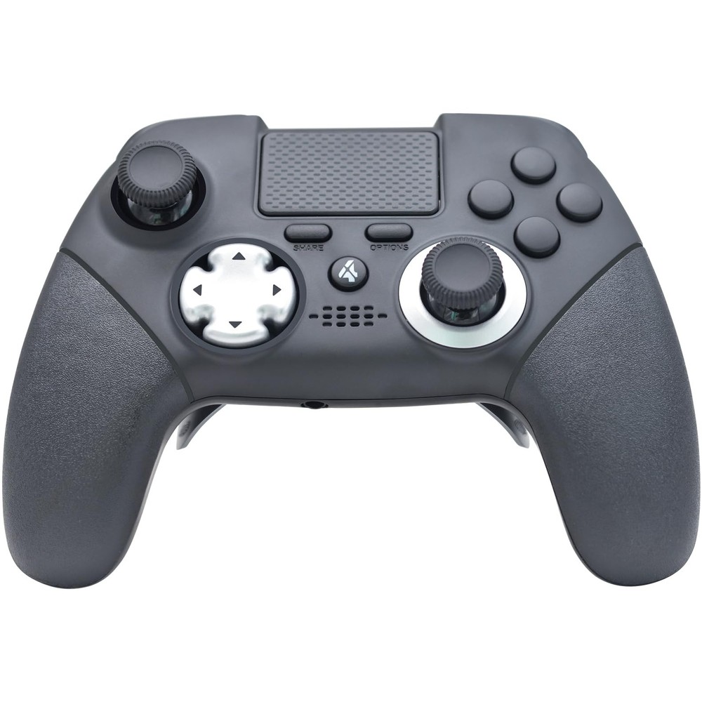 Aieloar Wireless Elite Controller for PS4, Modded Game with Black