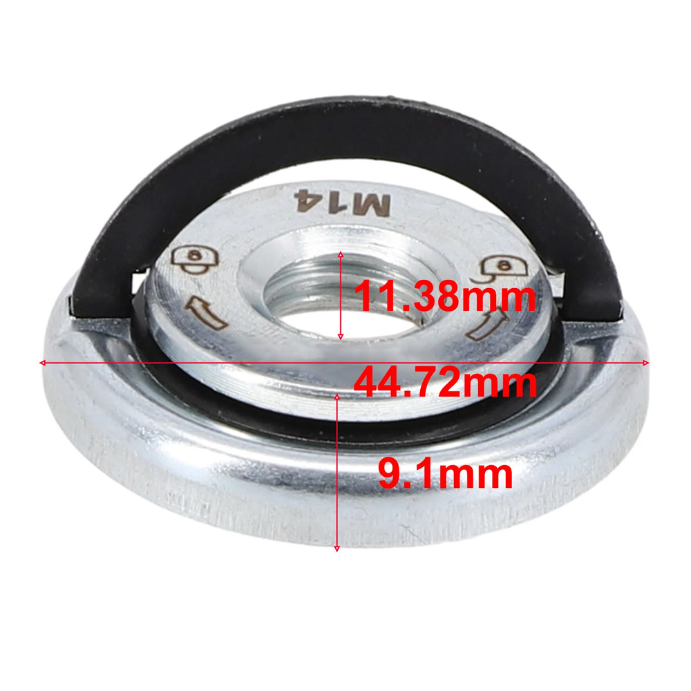 M14 Angle Grinder Quick Release Self-Locking Grinder Pressing Plate Flange Nut *