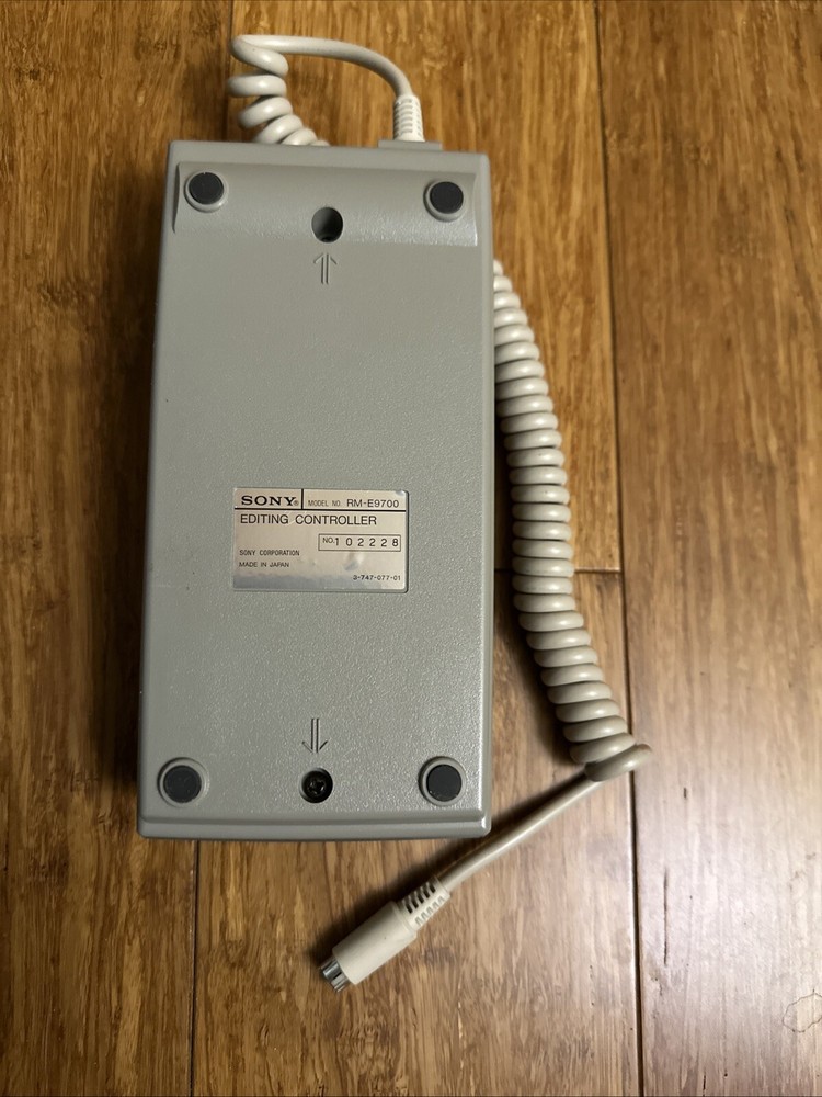SONY EDITING CONTROLLER REMOTE Model No. RM-E9700 Used