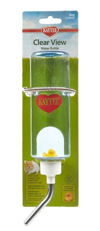 Small Pet, Kaytee Clear View Water Bottle (8 oz)