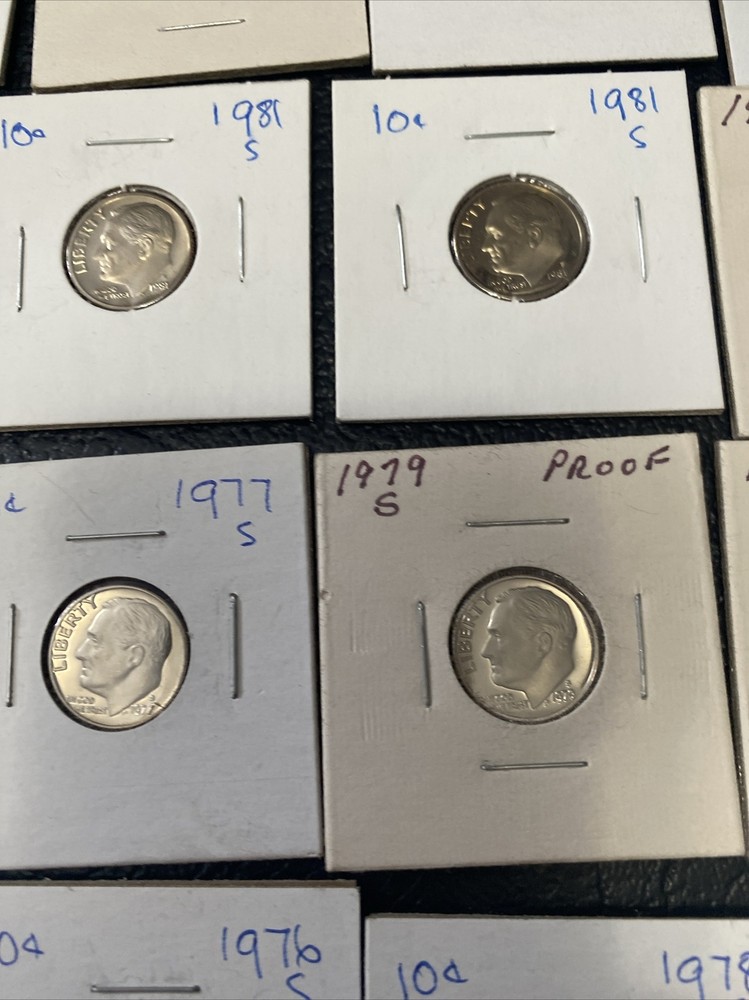 26 Copper Nickel Proof Roosevelt Dimes