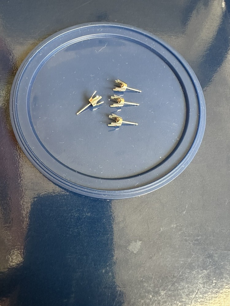 0.25ct14K White gold round stud earring mounting setting push back post 4 prong