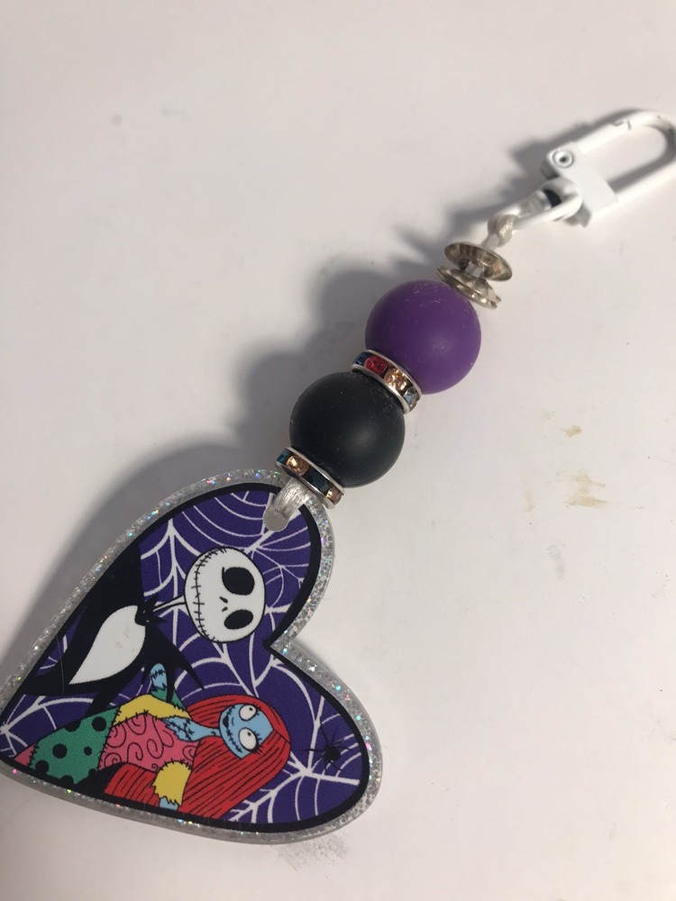 Nightmare Before Christmas Jack & Sally Hangtag 5”
