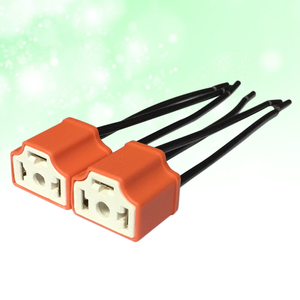 2 Pcs Flasher Sockets Safe and Efficient Relay Impact Molded