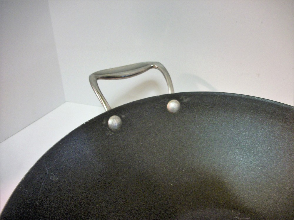 Nordic Ware 14" Wok Commercial Cookware Flat Bottom