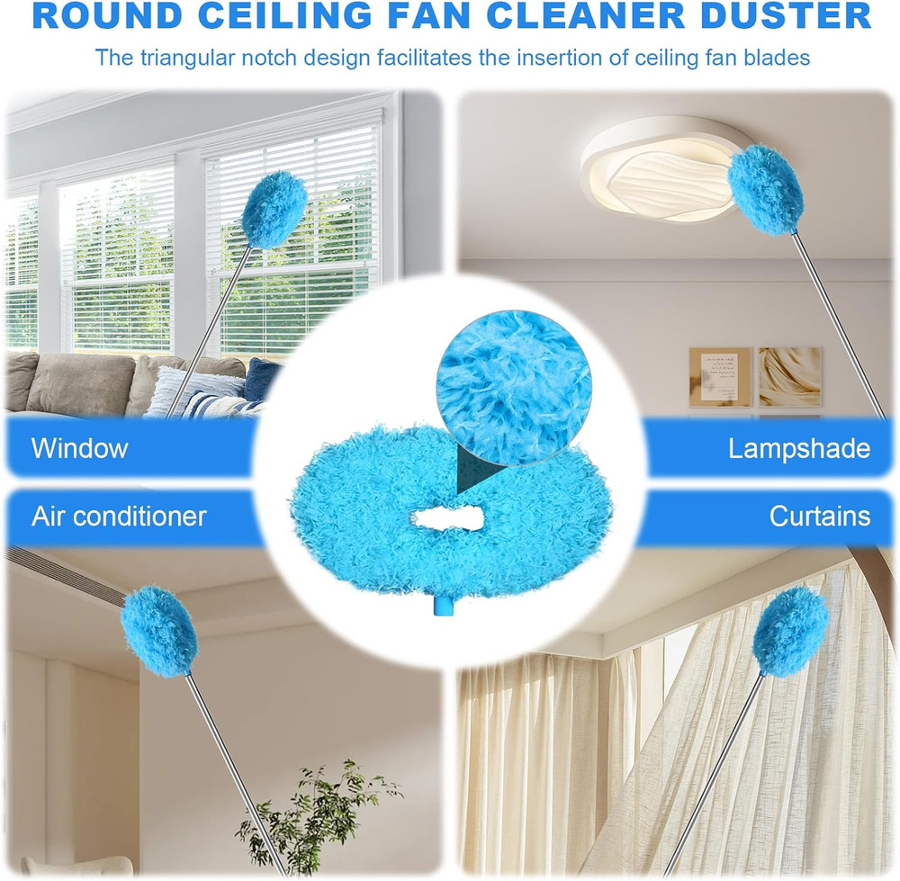 Ceiling Fan Cleaner Duster Adjustable Duster with Extension Pole Dusters