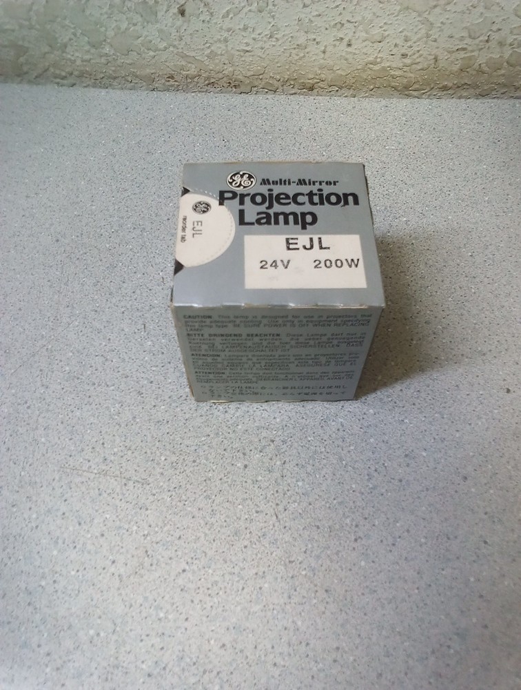 GE Multi-Mirror Projection Lamp Bulb EJL 24V 200W