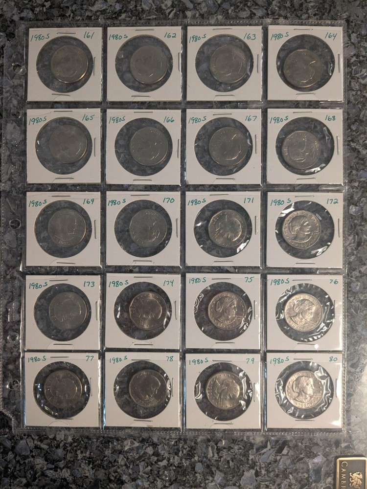 1980-S Susan B. Anthony Dollars