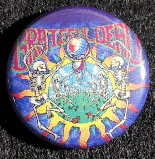 Grateful Dead - Grateful Dead Type 3 Pin - Rock & Roll
