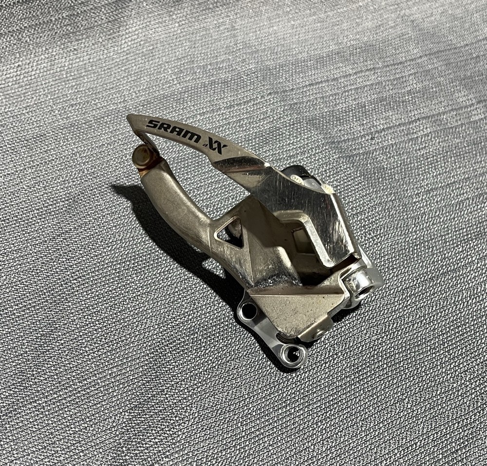 SRAM XX Front Derailleur MTB 2 x 10 Bottom Pull Direct Mount Silver