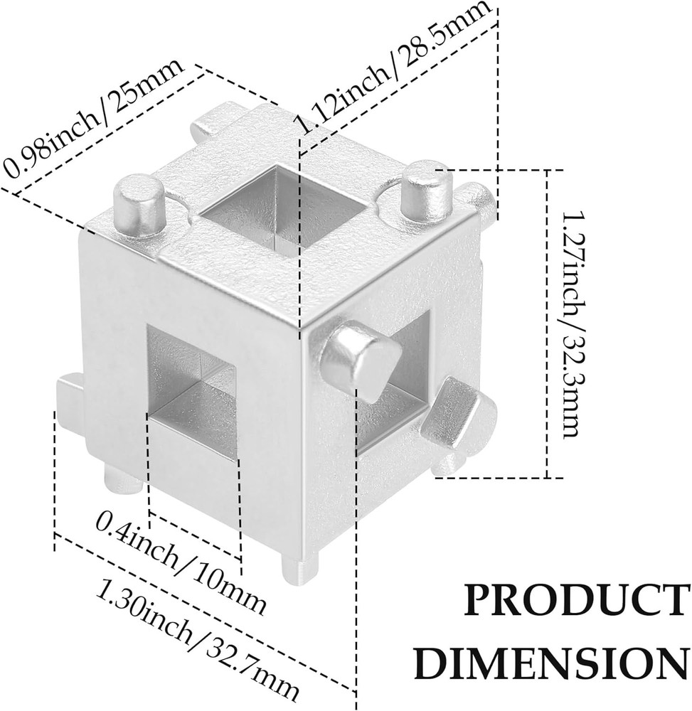 Car Brake Caliper Compression Tool Steel Piston Rotating Disc Tool Universal