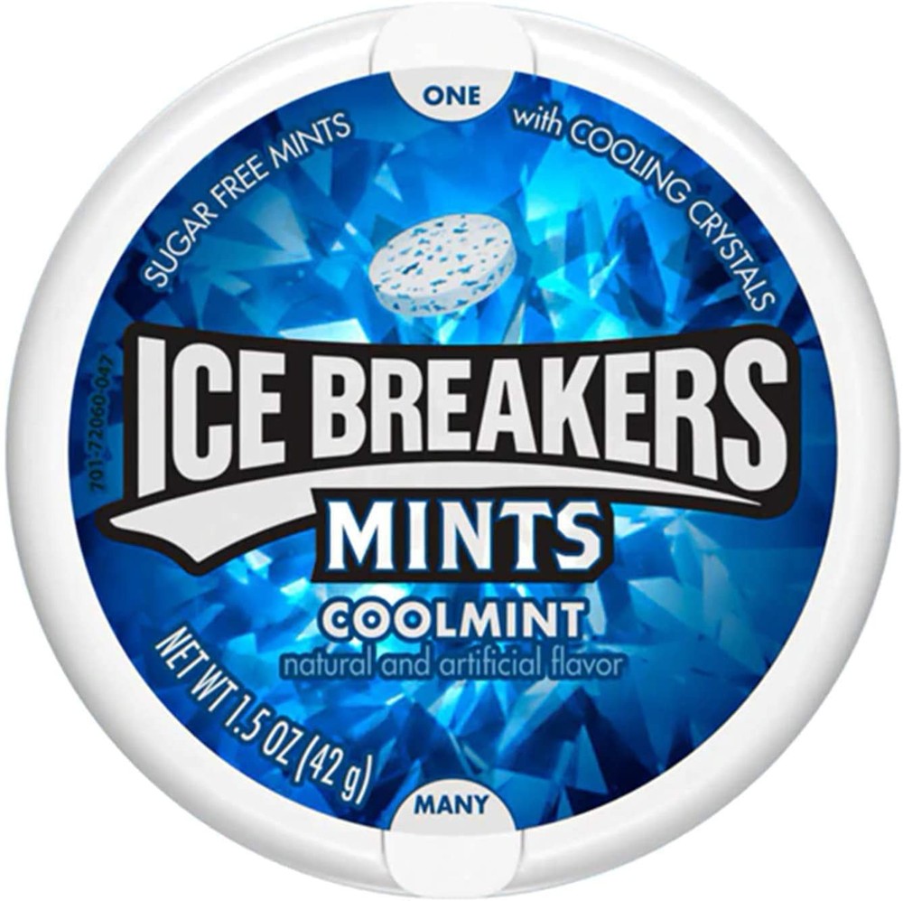 Coolmint Hard Candy Mints - 16 Tin Pack, Sugar Free