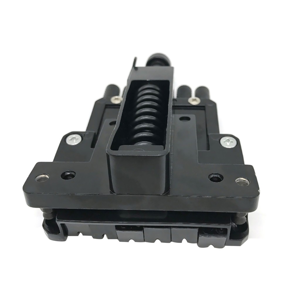 DIY 6 String Saddle Headless Electric Guitar Bridge Tailpiece Replacement