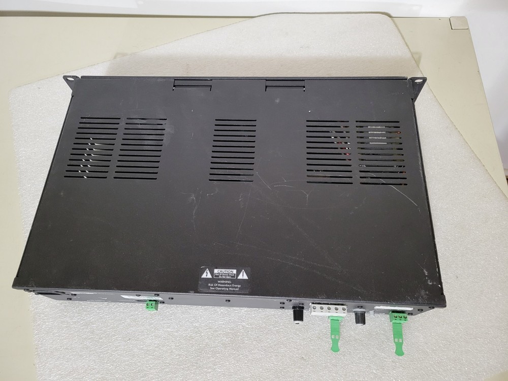 Ashly TRA-2075 2 channel amplifier Tested 75 Watts per Channel