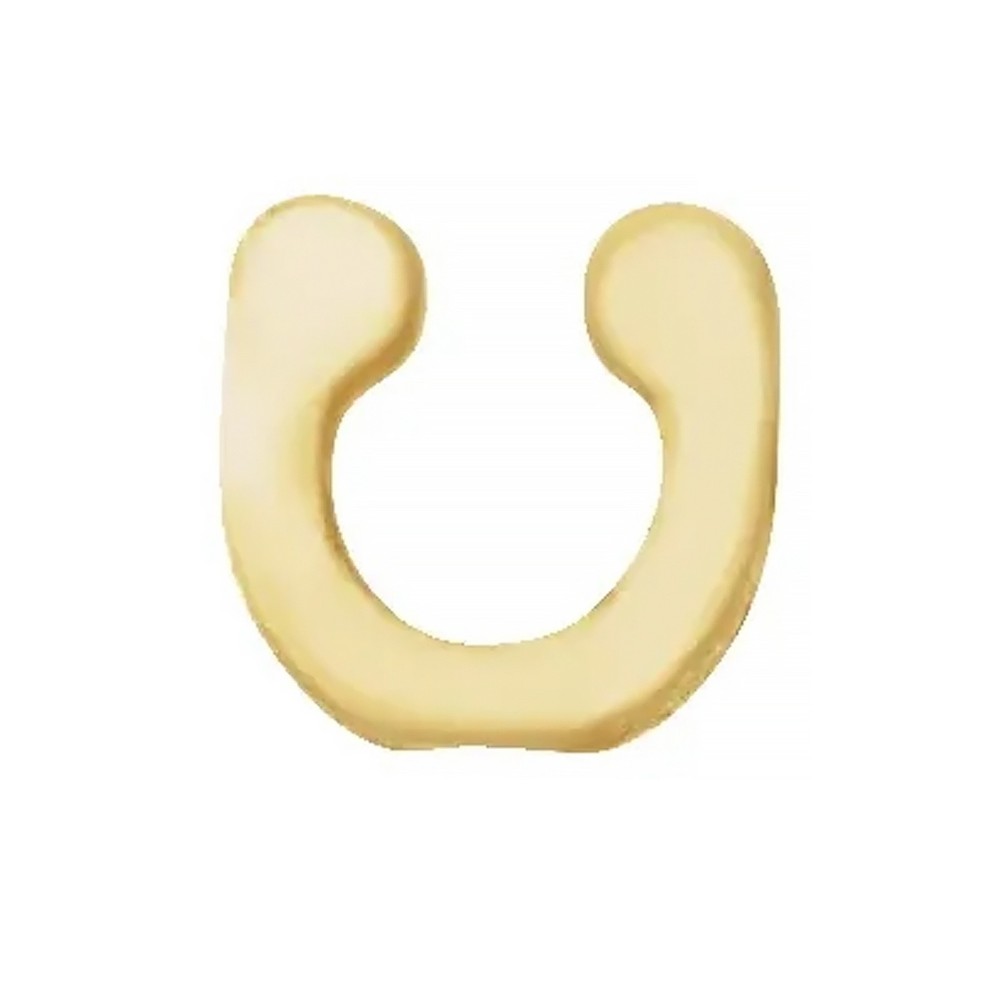 14K Solid Gold Hoop Catch 2 pcs