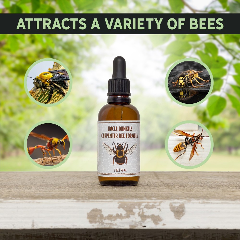 Carpenter Bee Formula: Scented Pheromone Attractant 2oz