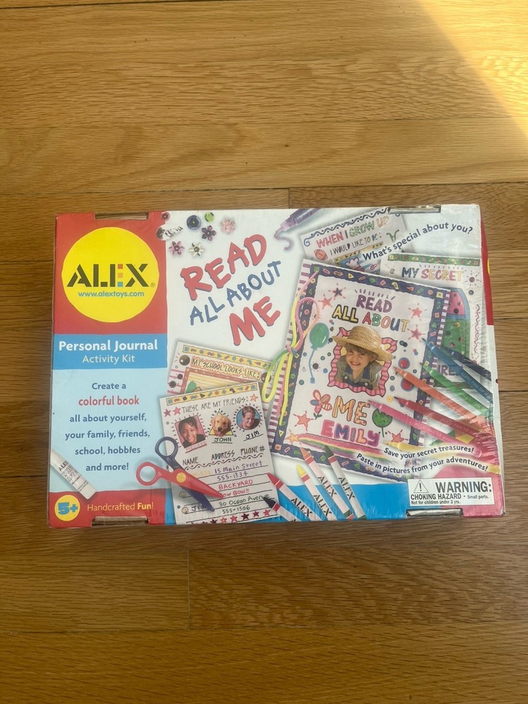ALEX Read All About Me Personal Journal Activity Kit - NEW