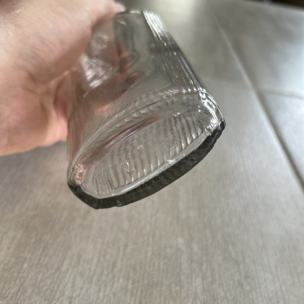 Pennex Ribbed Glass Bottle