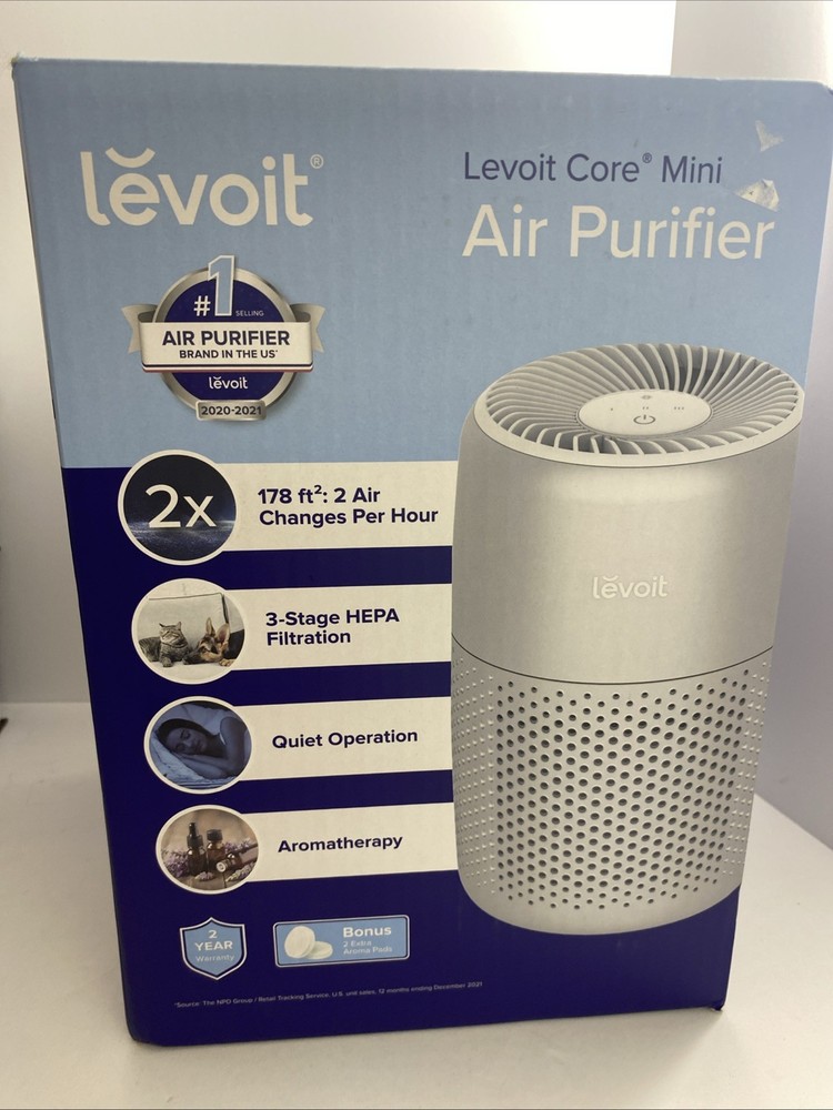 Levi it Core Mini Air Purifier New Open Box