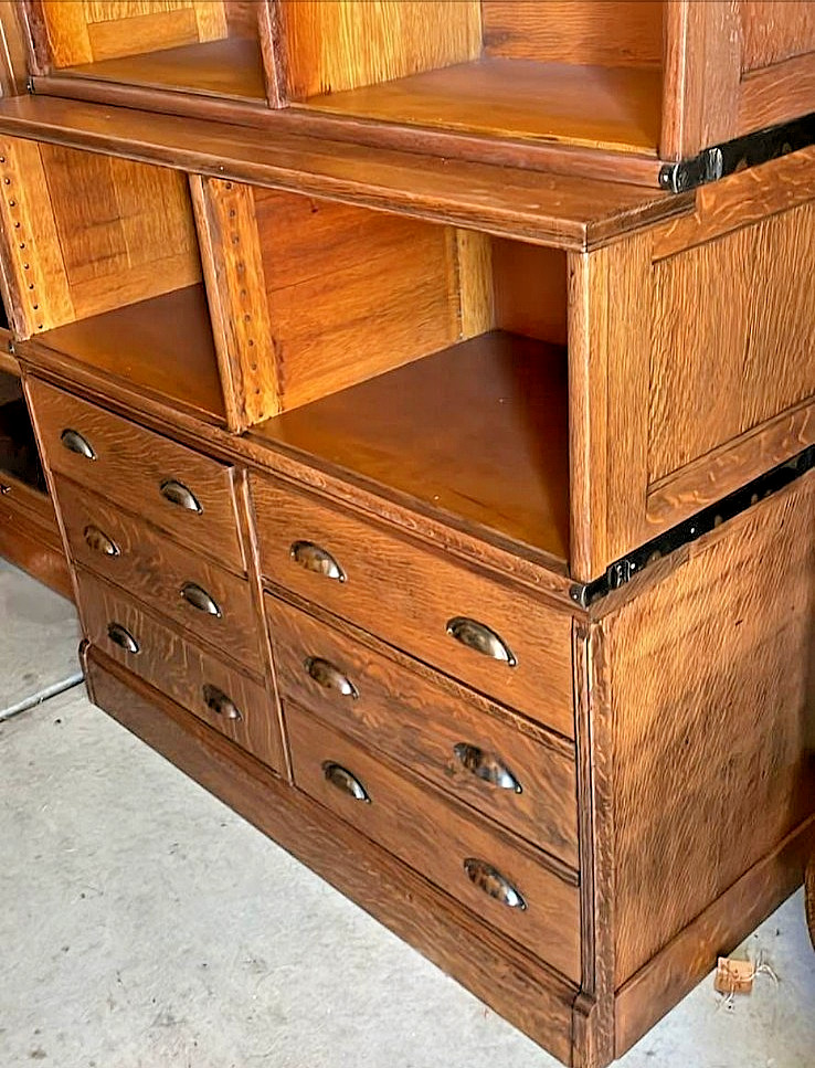 GLOBE WERNICKE COMMERCIAL DRAWER & BASE PULLS FOR THAT PERFECT RESTORATION!!!!