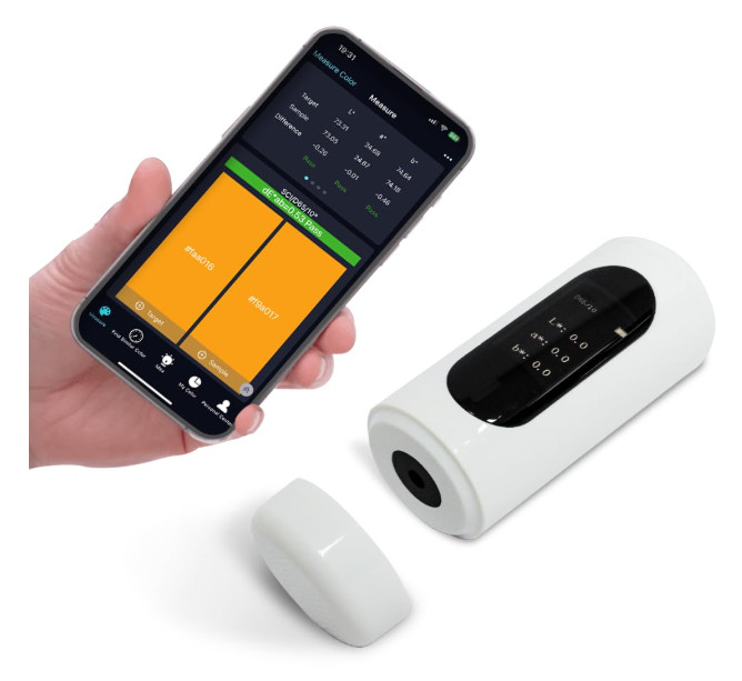 Digital Precise Colorimeter,Protable Color Difference Measuring Tool, Color S...