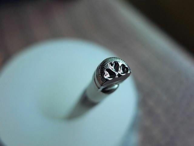 Stainless Steel leather craft 3 hearts frame Decorative pattern Stamp Tool D