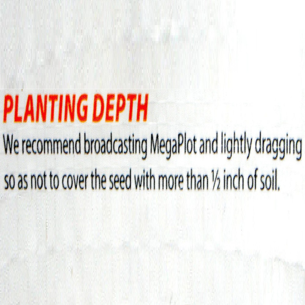 BULK BAGS EVOLVED HARVEST HUNTER SERIES MEGA PLOT DEER FORAGE FOOD PLOT SEED