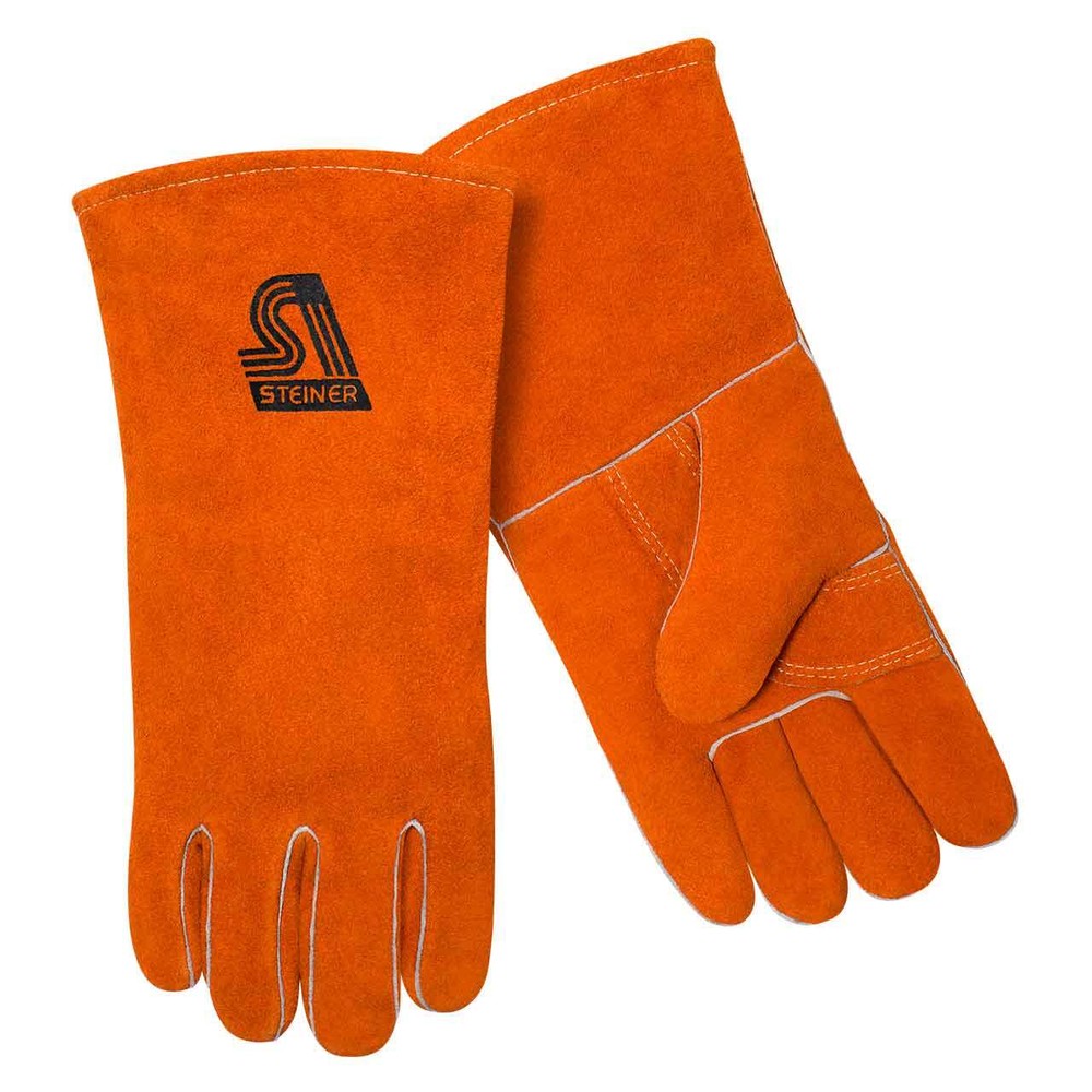 Steiner 2119Y Shoulder Split Cowhide Welding Gloves ThermoCore Lined X-Small