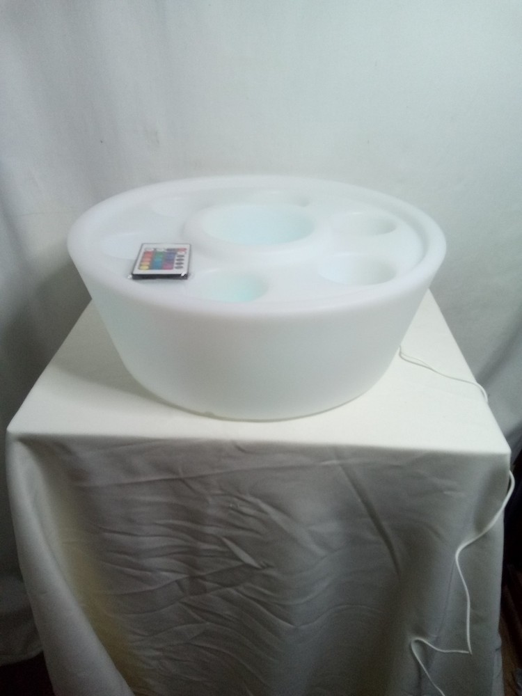 Remote Control Color Changing Pool Cooler Holds 6 Pack- Fully Tested- Beautiful