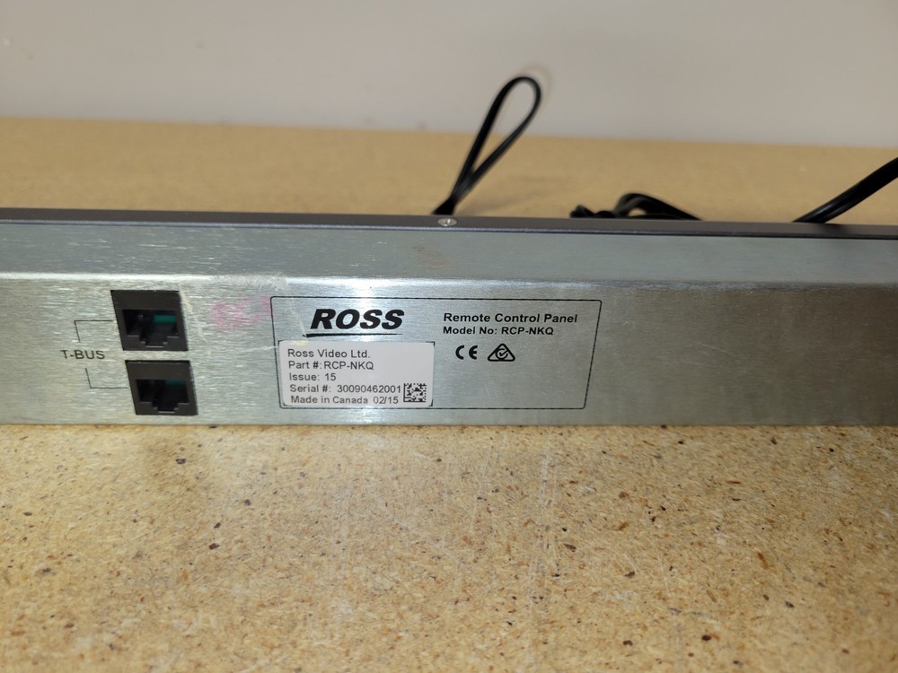 Ross RCP-NKQ Remote Control Panel