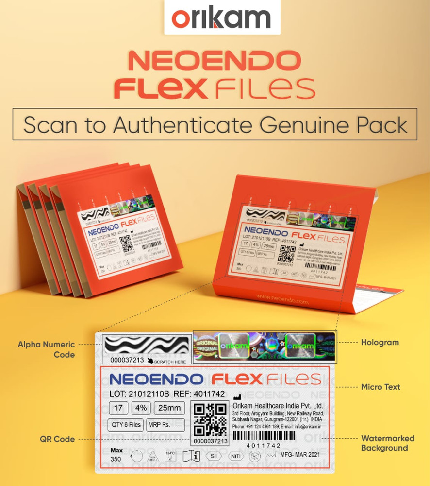 NeoEndo Flex Rotary Files 21mm