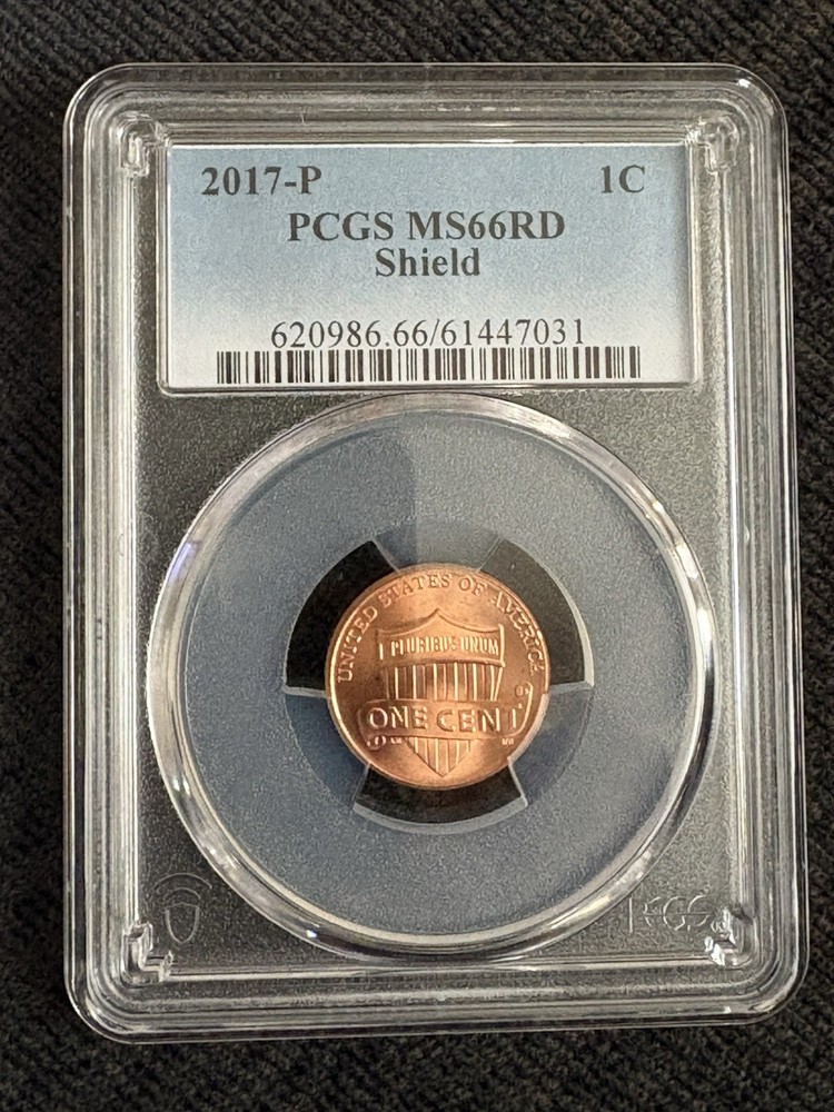 2017-P Shield Cent. MS66RD.