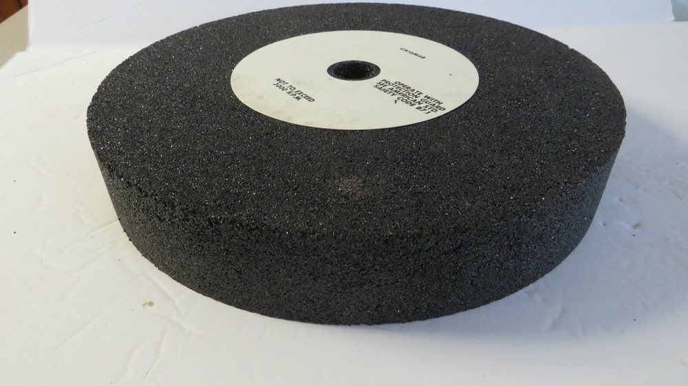 12" DIAMETER X 2" FACE WIDTH X 1" ARBOR HOLE TITANIUM WHEEL TYPE 1 ***3-WHEELS**
