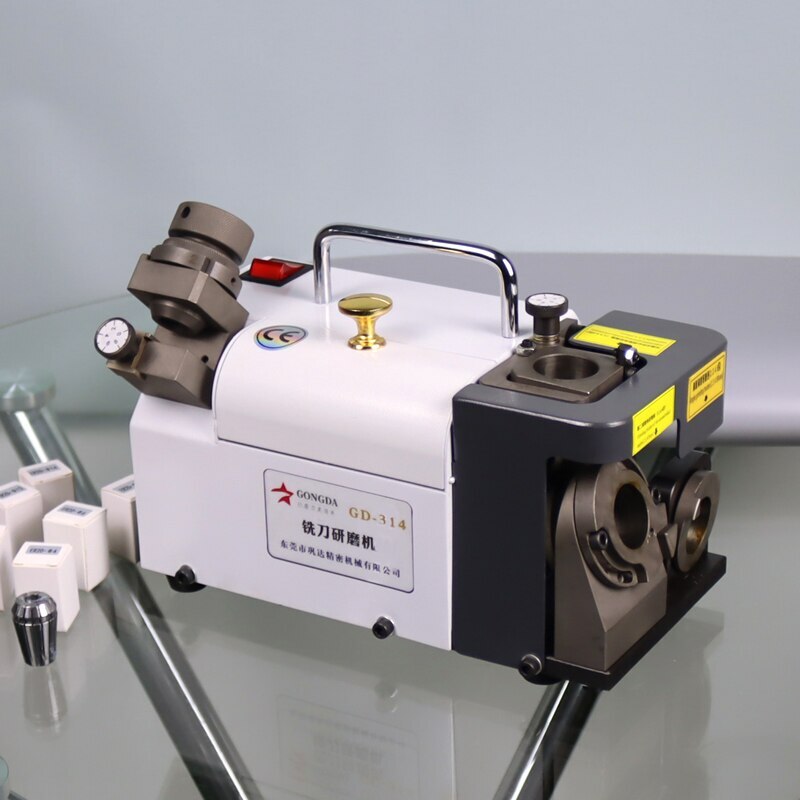 Portable GD-314 Milling Cutter Grinder Carbide Tools 3-14mm Drill Bit Sharpener