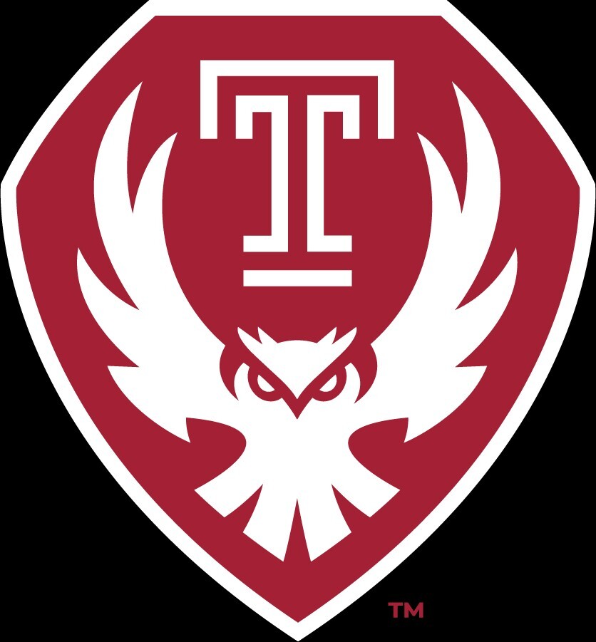 Temple University Car Magnet Laminated