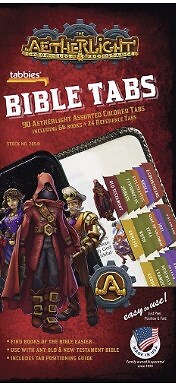 Bible Tab-Aetherlight-Old & New Testament-Assorted Colors