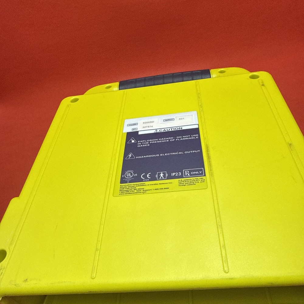 POWERHEART AED 9200RD Tested Working (read Description)