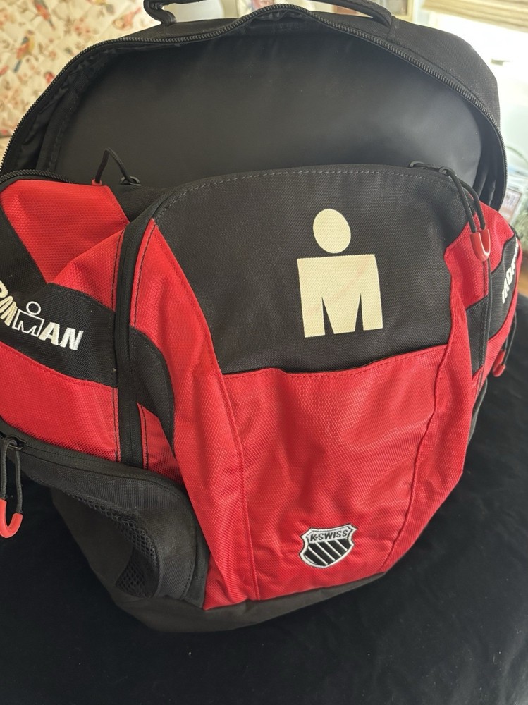 Ironman Triathlon Race Backpack Black