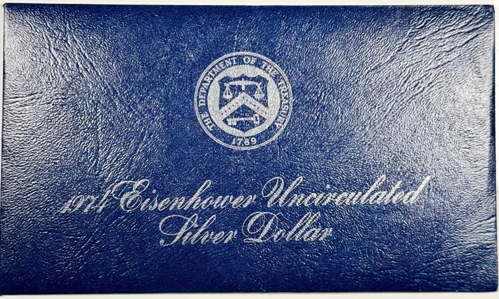 1974 UNCIRCULATED 40% SILVER EISENHOWER DOLLAR