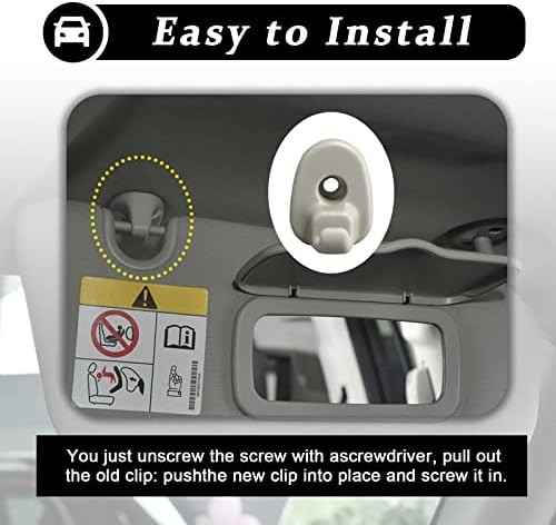 Car Sun Visor Clip Replacement