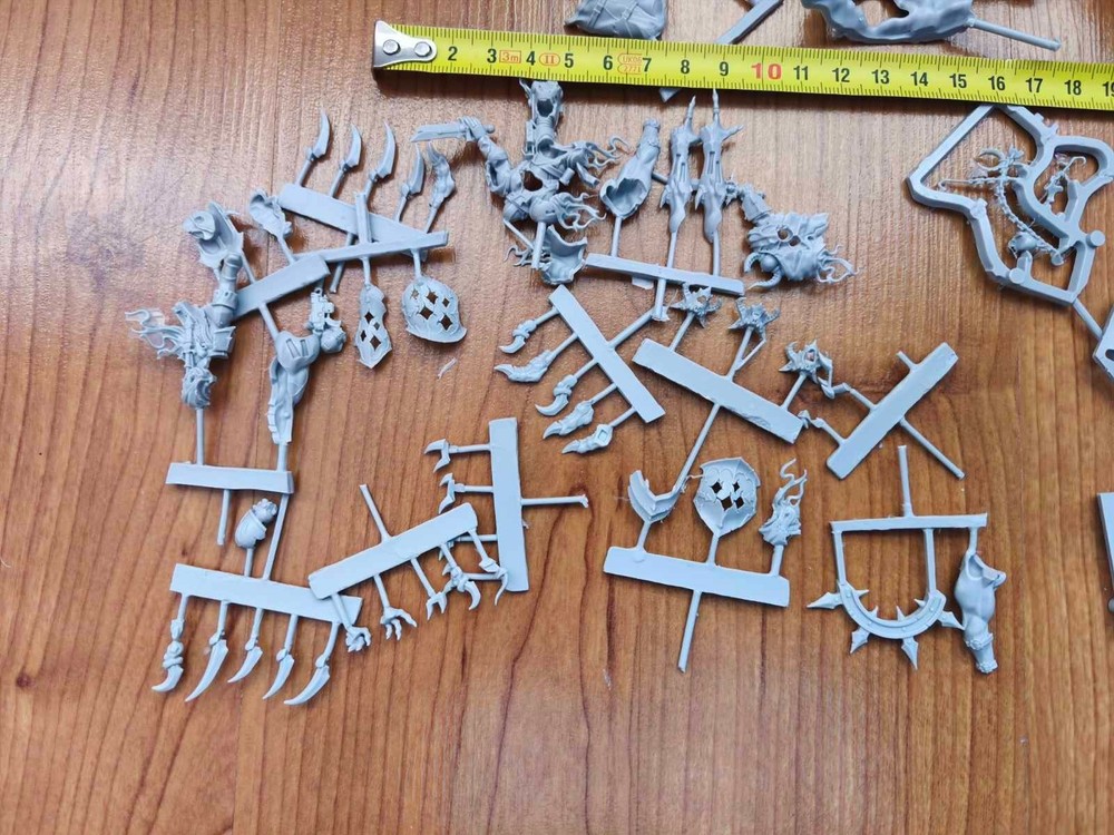 be'lakor warhammer Dark master Chaos Miniature Unpainted Figure model disassembl