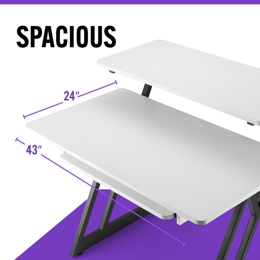On-Stage WS7500W Workstation, White